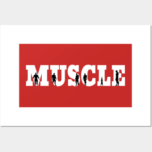 Muscle Posters and Art